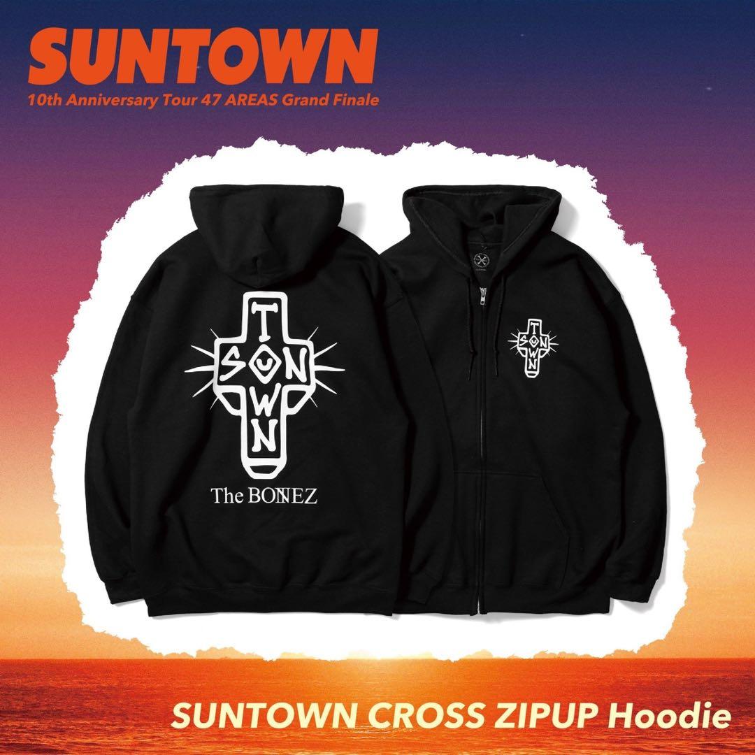 The BONEZ SUNTOWN CROSS ZIPUP Hoodie - メルカリ