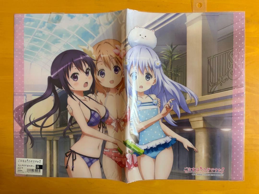 A3ミニクリアポスター ココア リゼ チノ ご注文はうさぎですか? ごち