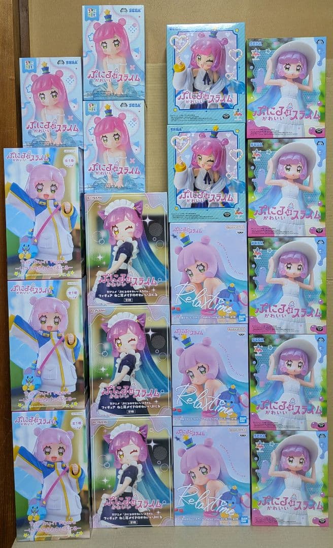 ぷにるはかわいいスライム フィギュア まとめ 19体セット ぷにるはかわいいスライム』ぷにるのくつろぎの瞬間をスライム感にも