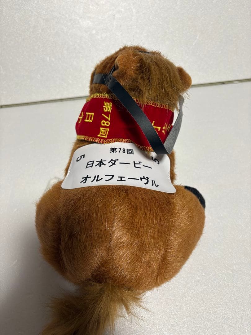 競馬ぬいぐるみ オルフェーヴル号 日本ダービー HOTMILK - メルカリ