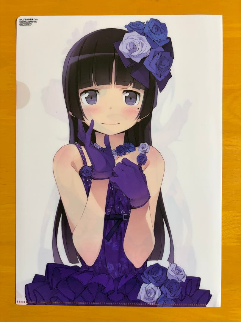 高坂桐乃 黒猫 A4クリアファイル かんざきひろ 画集 Cute 俺妹 - メルカリ