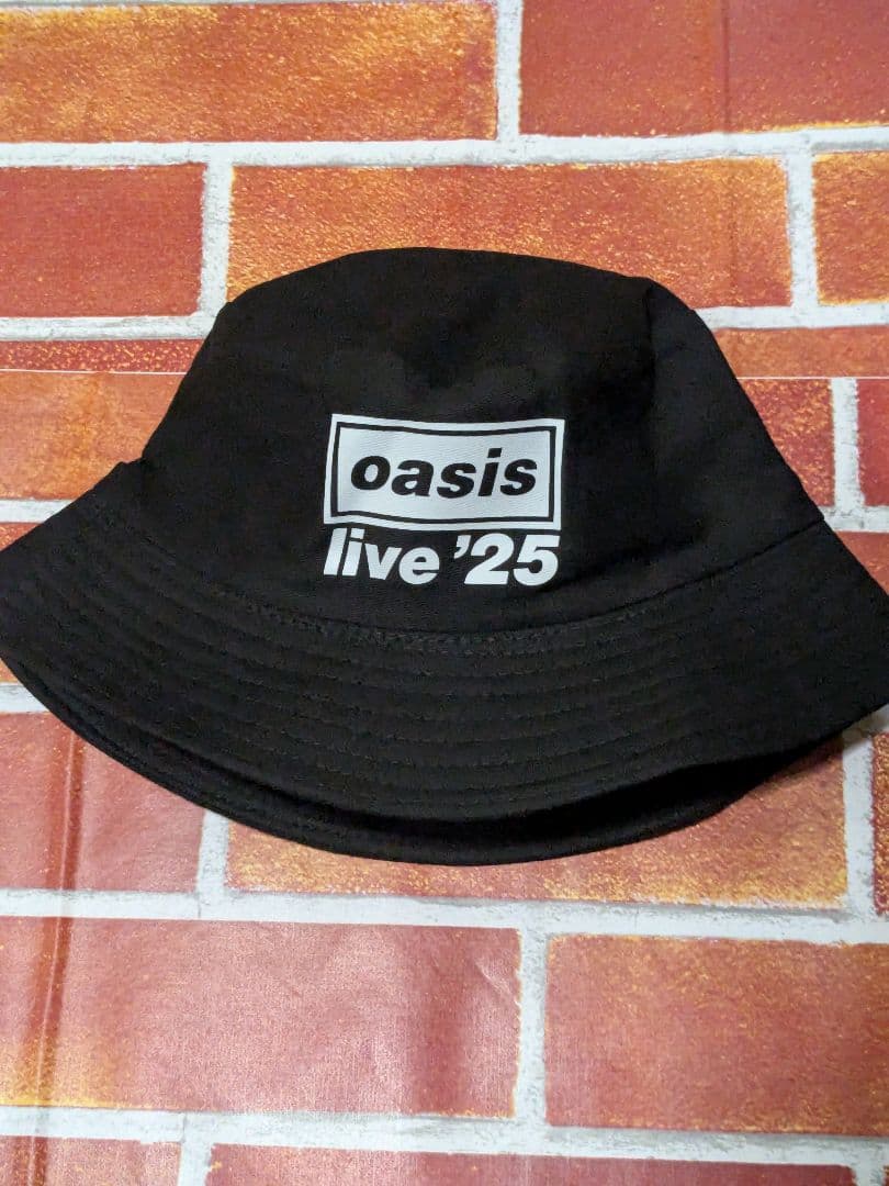 oasis live '25 バケットハット ブラック - メルカリ