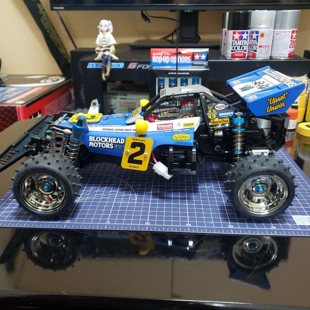 タミヤ ホットショット2 ブロックヘッドモータース フルカスタム フル