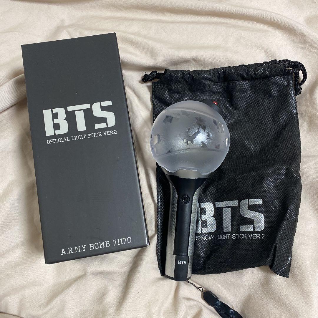 防弾少年団 オフィシャルライトスティック VER.2 「2017 BTS LI… BTS ARMY Bomb Ver 2 Official Light Stick with Box | eBay