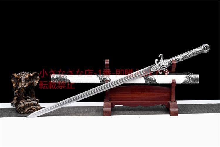 羽根つきの剣 古兵器 武具 刀装具 日本刀 模造刀 居合刀