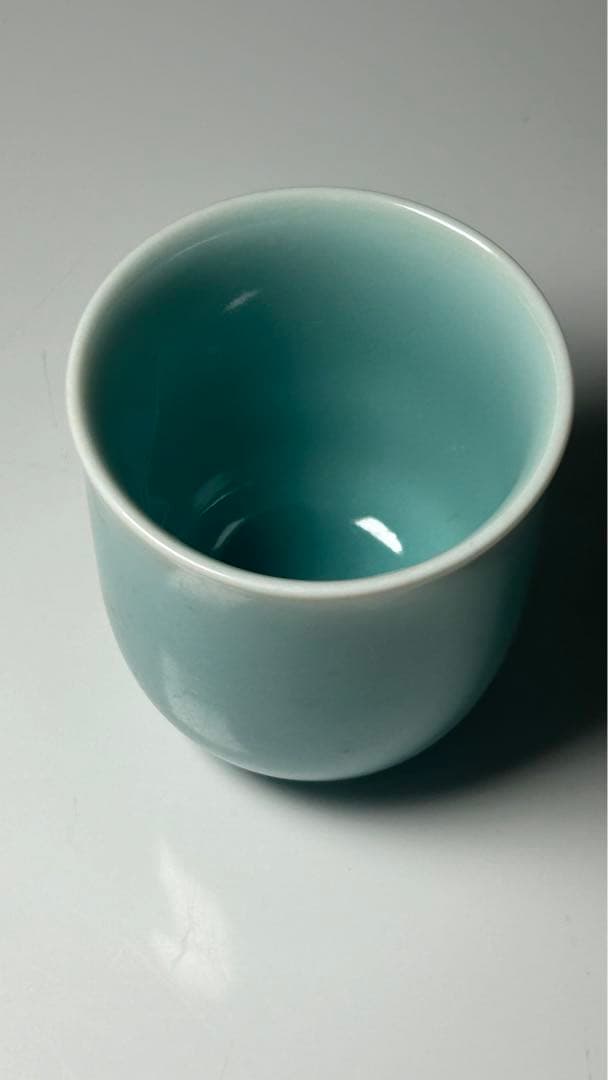 鍋島藩 大川内山 長春青磁 小笠原長春 天然青磁100％ 1級品 新品保管品