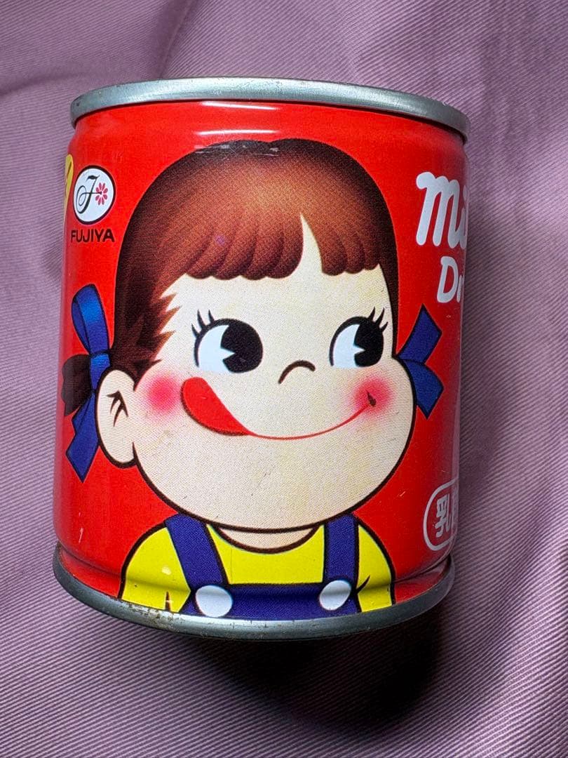ペコちゃん 空き缶 不二家 昭和レトロ - メルカリ