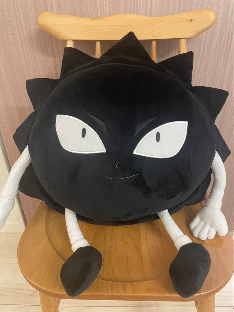 週末値下げ】ボボボーボ・ボーボボ 大きなドンパッチぬいぐるみ 黒ZOZO