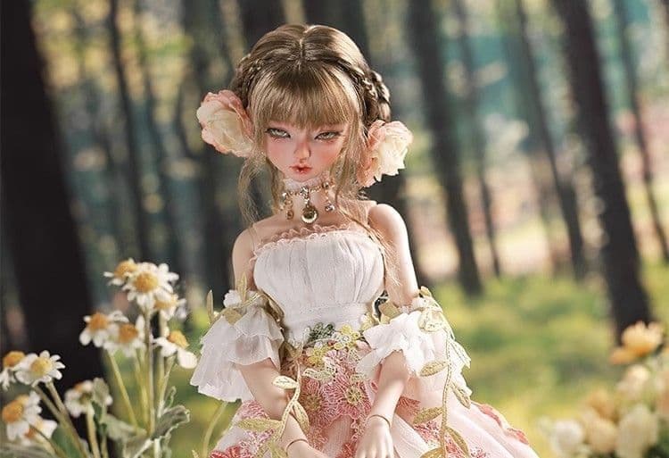 AX926 BJD 1/4 ドール本体 Lilia 球体関節人形 ハンドメイド BJD 1/4ドール本体 綾香（Ayaka）和風花魁・芸者 球体関節人形