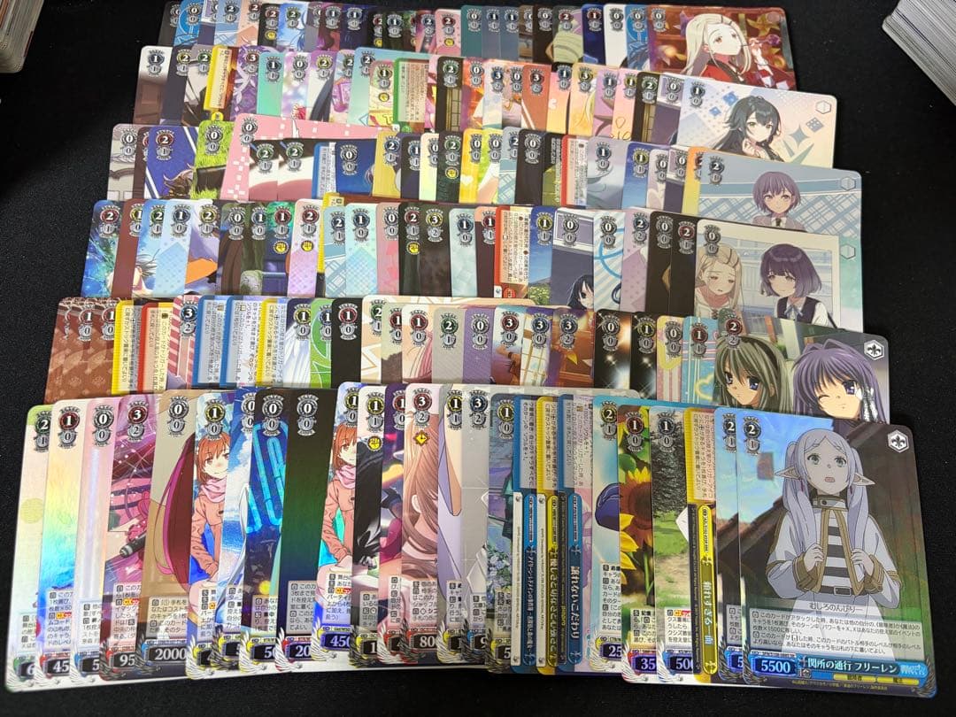 ヴァイスシュヴァルツ ホイル まとめ売り 2000枚 - メルカリ