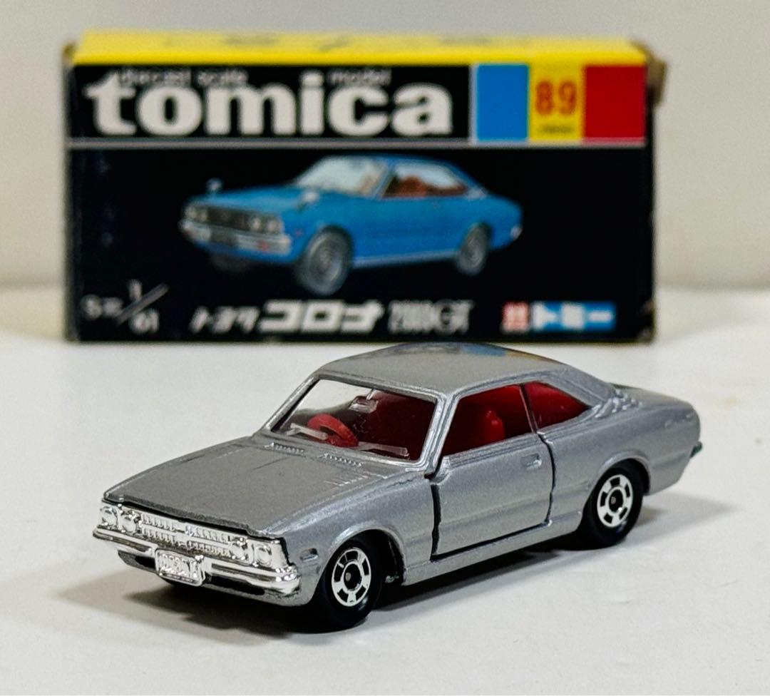 トミカ 黒箱 89 トヨタ コロナ 2000GT 日本製 - メルカリ