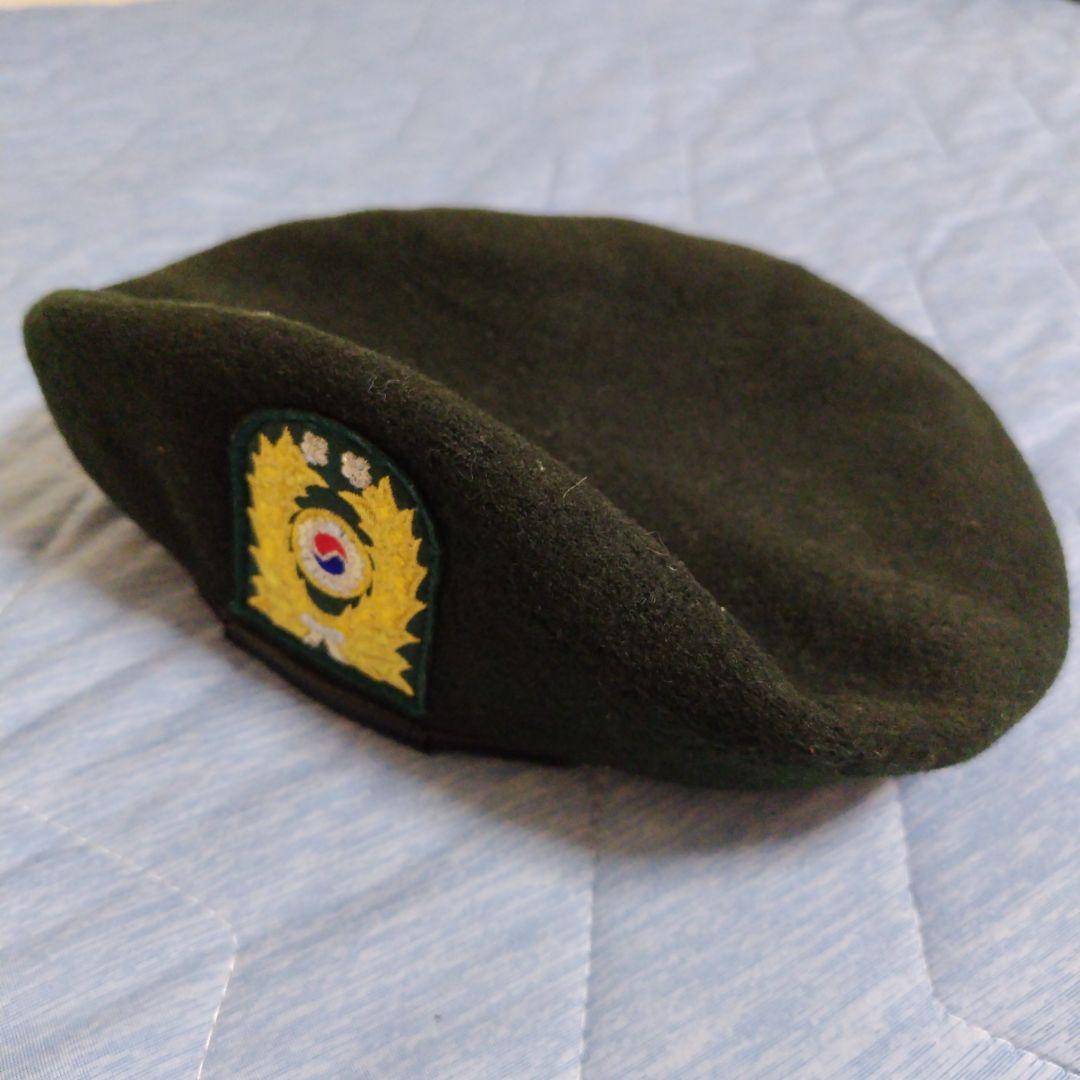 韓国軍 ベレー帽 官品 実物 - メルカリ
