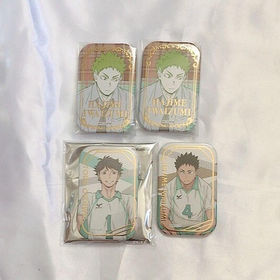 ハイキュー スクエア缶バッジ セブンネット 青葉城西 - メルカリ