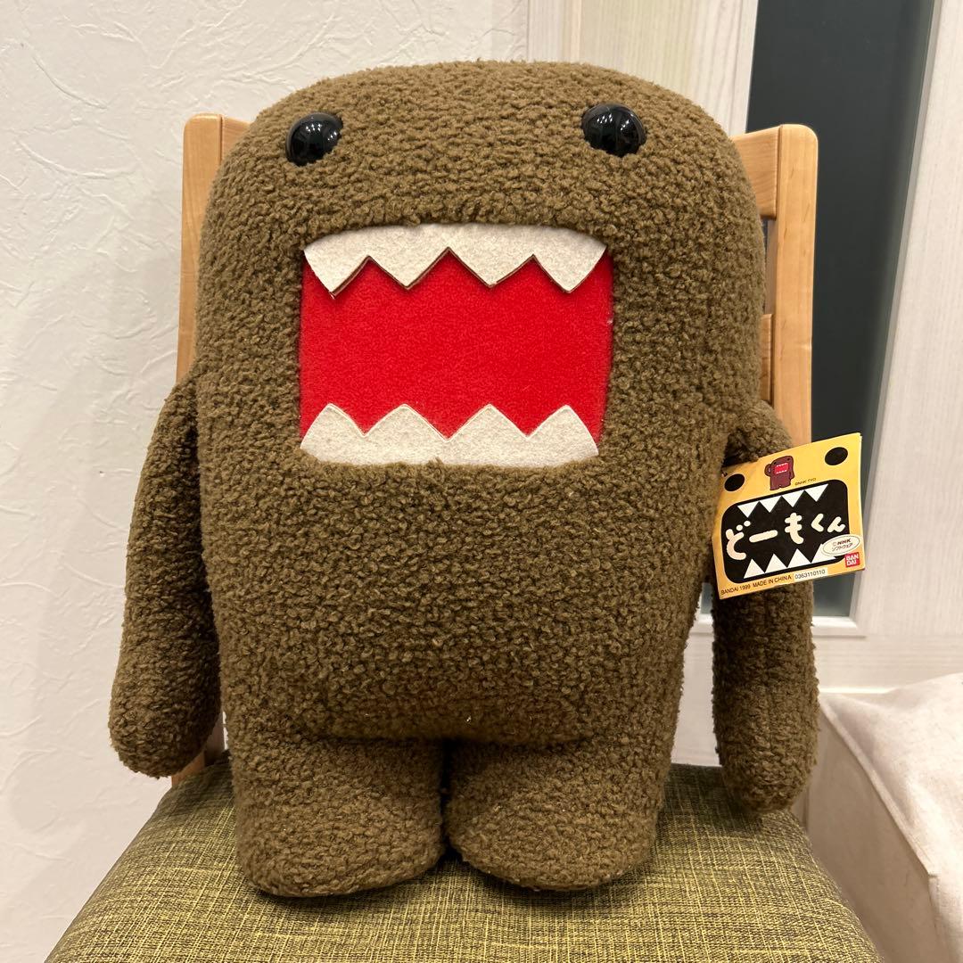 どーもくん 特大ぬいぐるみ 1999年 45cm タグ付き - メルカリ