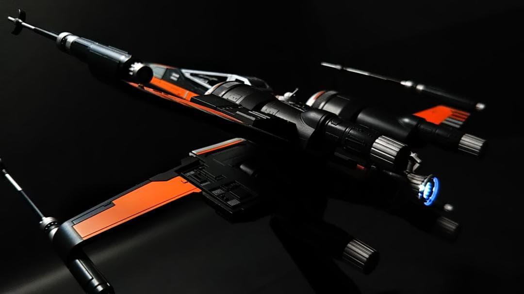 電飾改修 完成品 ブースティッド Xウイング 1/72 塗装済 BANDAI - メルカリ