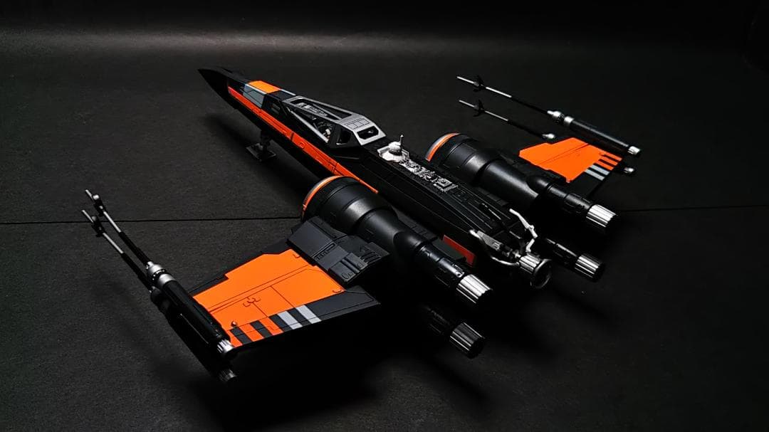 電飾改修 完成品 ブースティッド Xウイング 1/72 塗装済 BANDAI - メルカリ