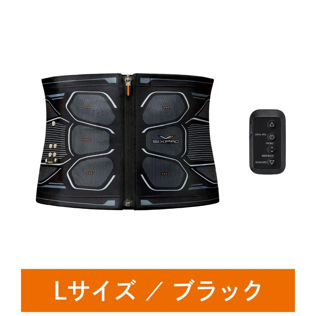 SIXPAD エクササイズウェア Lサイズ ブラック 男女兼用 SIXPAD(シックスパッド) サウナスーツ Sauna Suit(Lサイズ