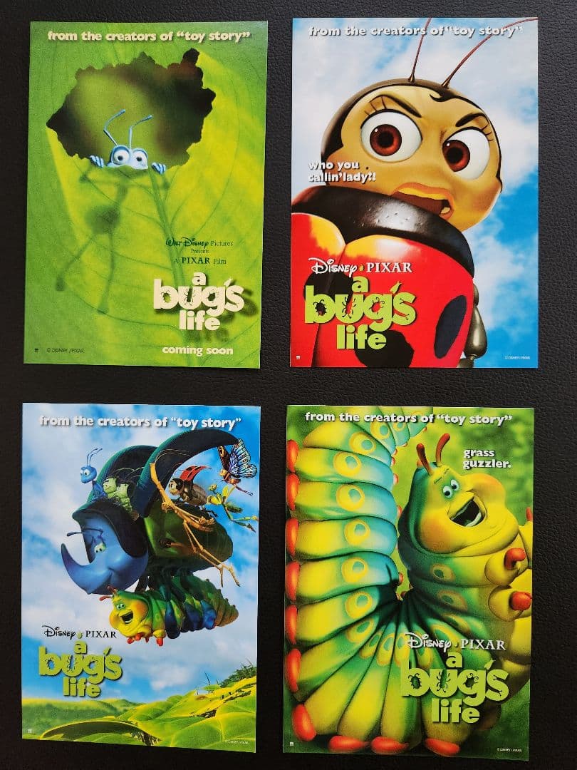 ディズニー ピクサー バグズ・ライフ ポストカード 32枚セット - メルカリ