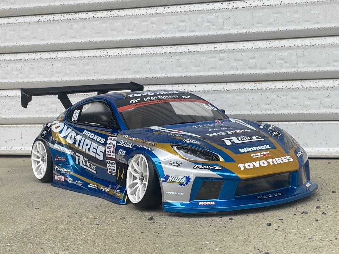2024 SHIBATA GR86 D1GP TOYO仕様 塗装済未走行ボディ 2024 Shibata GR86 D1GP Body - Your Home for RC Drifting