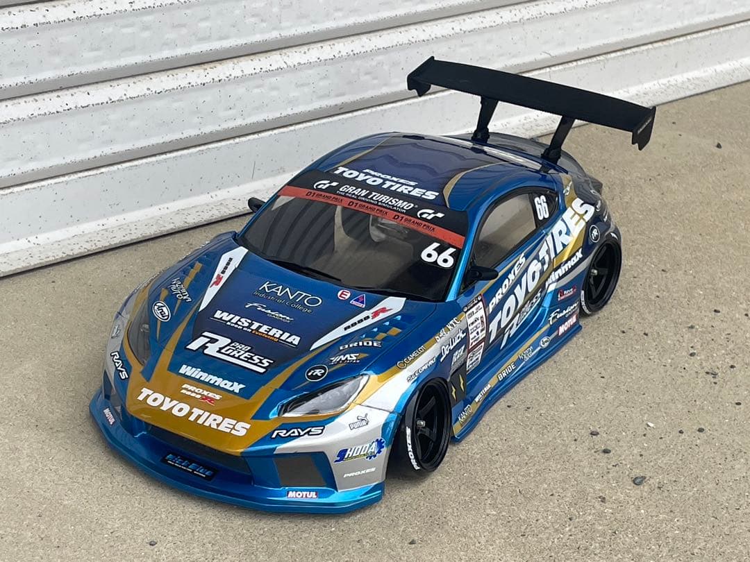 2024 SHIBATA GR86 D1GP TOYO仕様 塗装済未走行ボディ - メルカリ