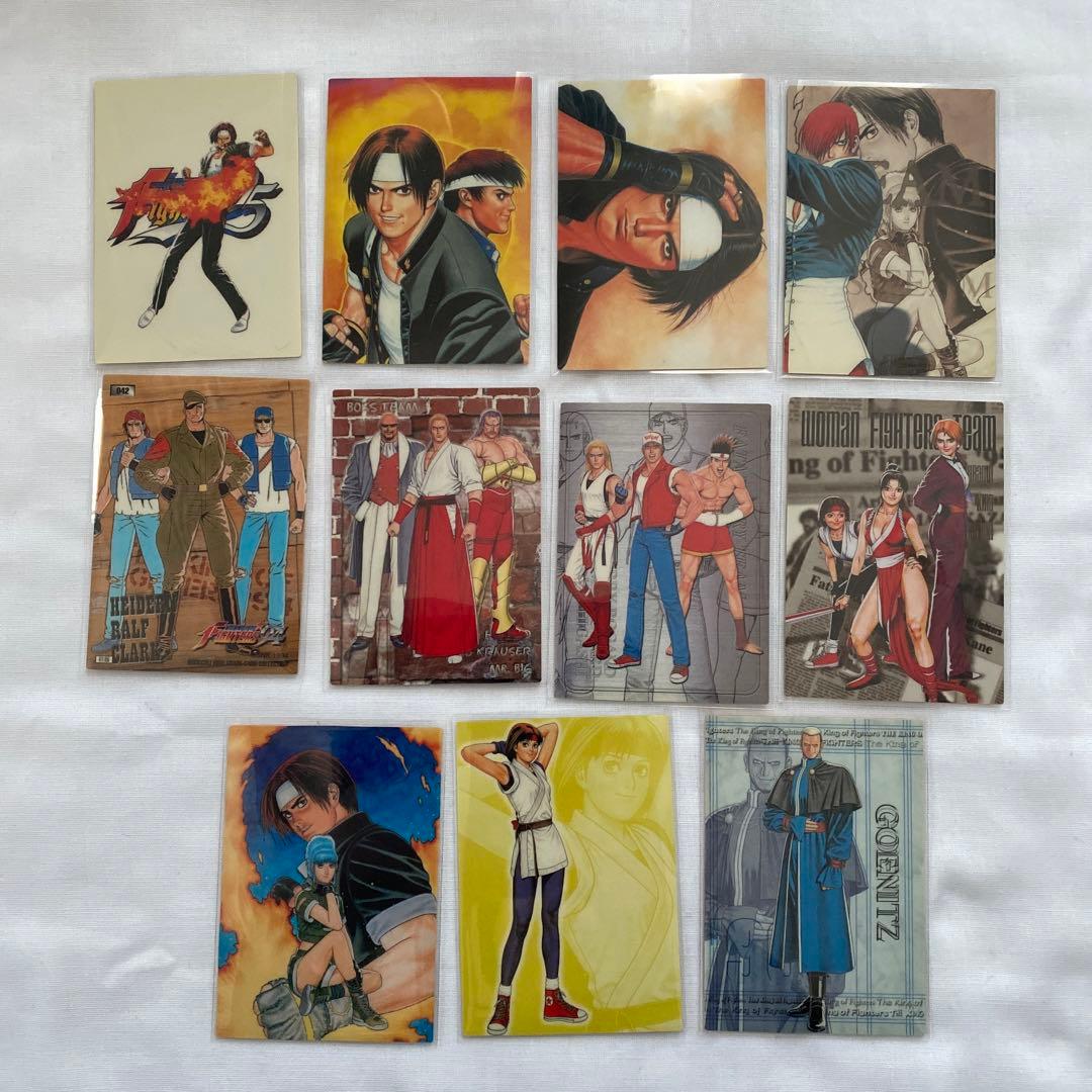 SNK公式 KOF キングオブファイターズ トレーディングカード 11枚セット
