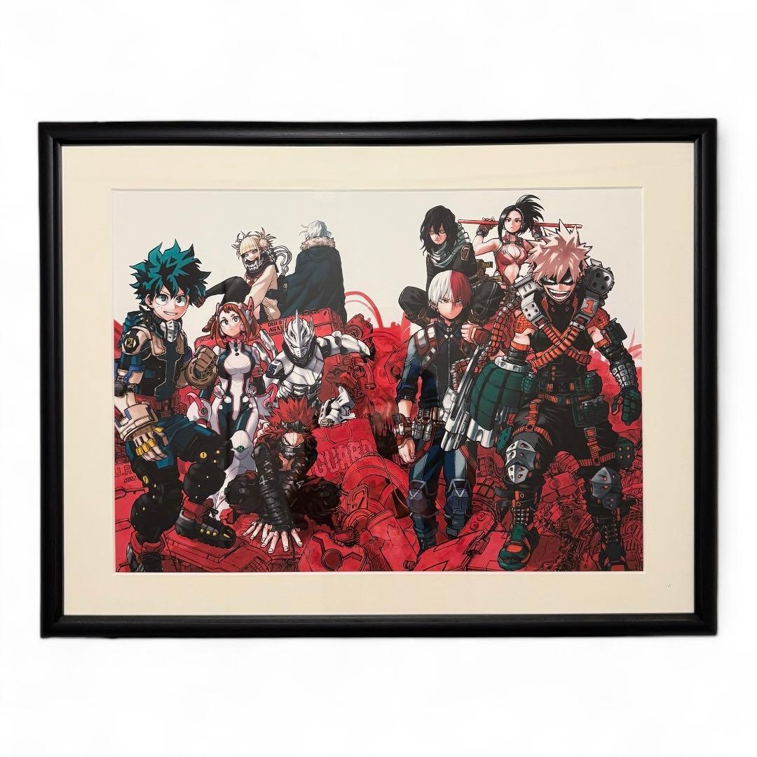 ヒロアカ原画展 高級複製原画第5回キャラクター人気投票結果発表記念