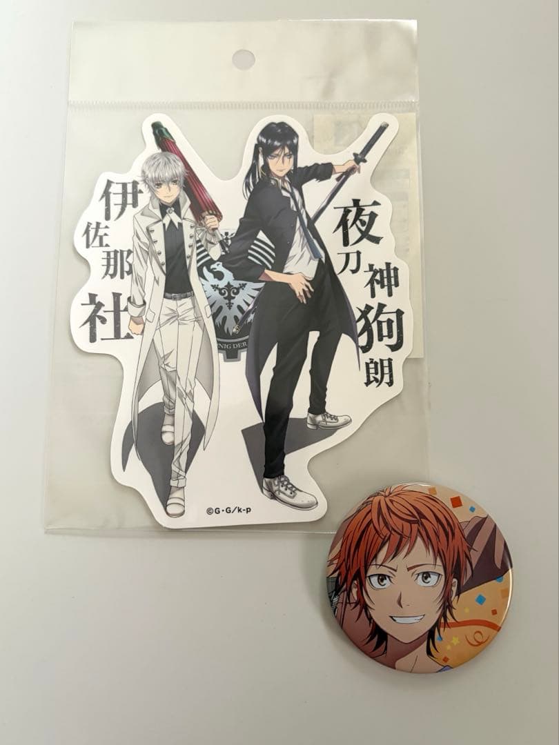 K RETURN OF KINGS ステッカー ＆ 缶バッジ 2点セット - メルカリ