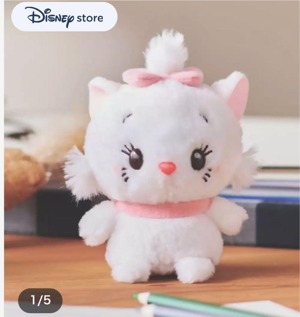 ディズニーストア マリー おしゃれキャット ぬいぐるみ うるぽちゃ