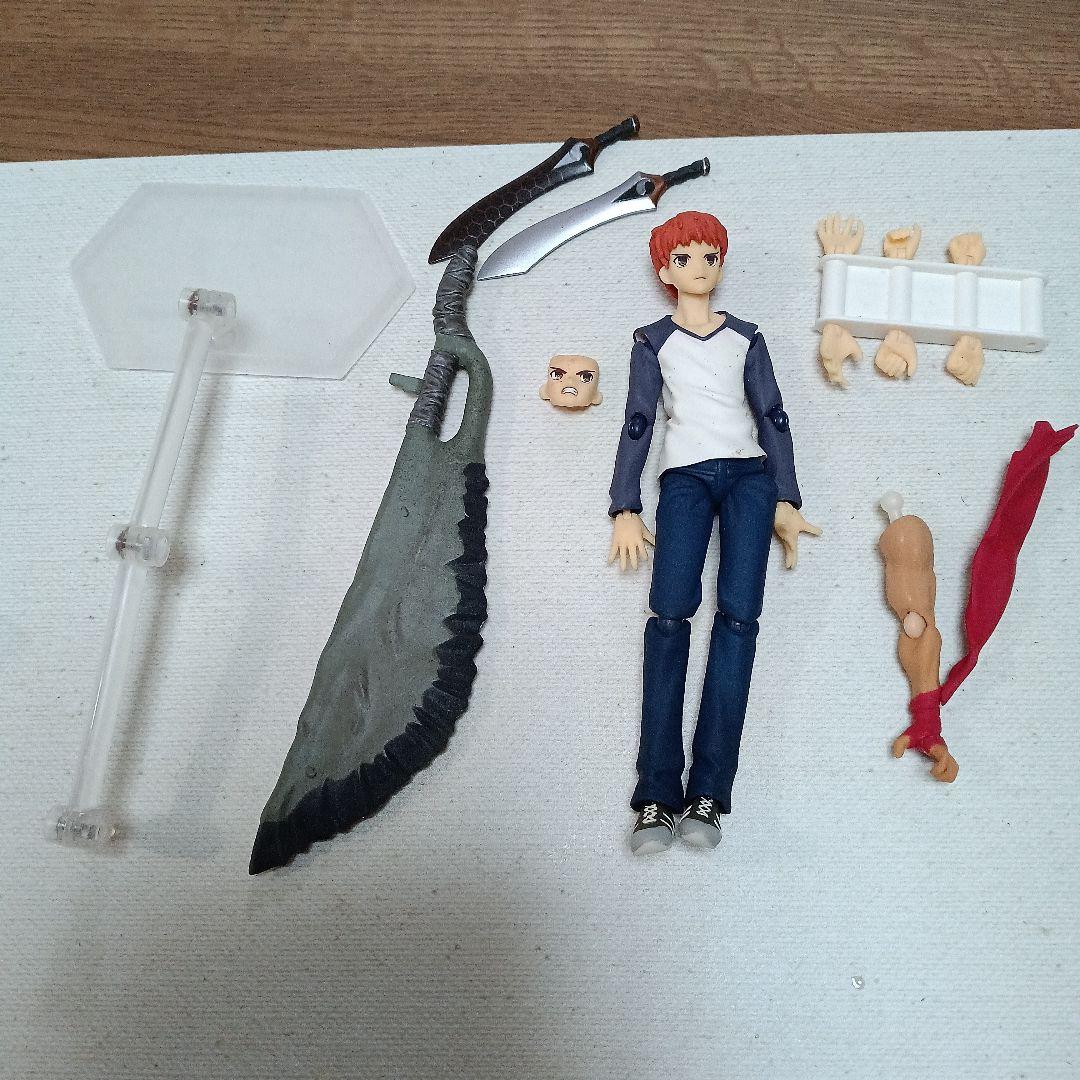 figma 衛宮士郎 私服ver. (中古B品) 中古】(本体B/箱B)figma Fate/stay night 衛宮士郎 私服ver