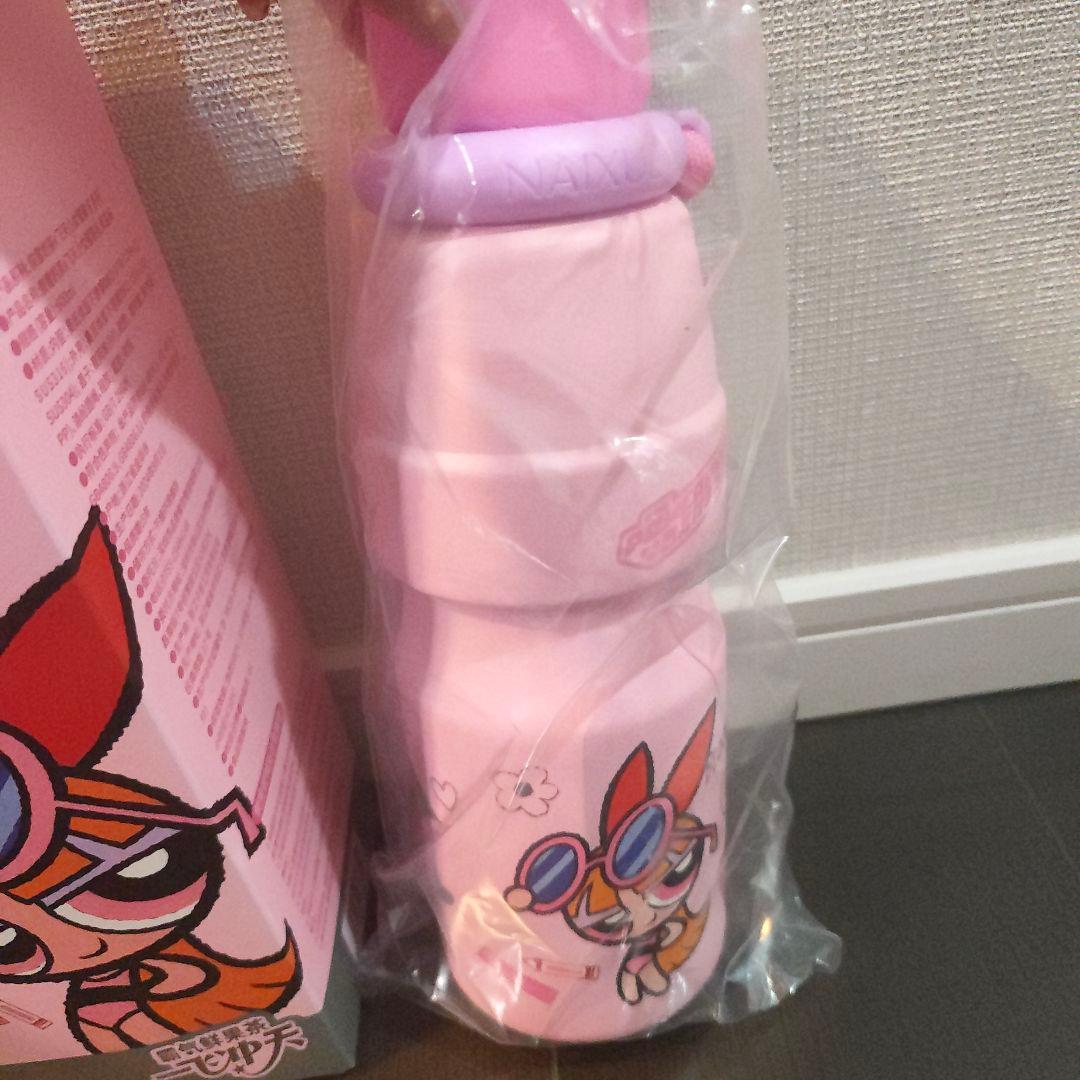 パワパフガールズ 中国限定 奈雪の茶 タンブラー 水筒 保温 600ml