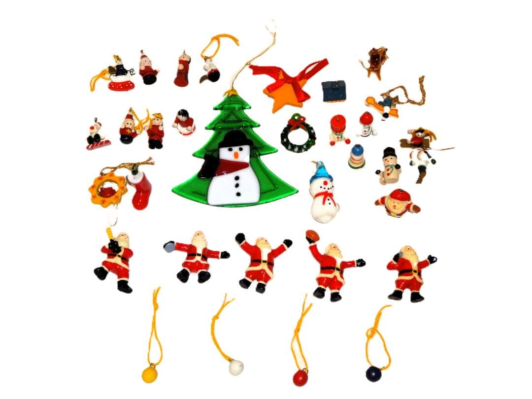 ②ミニミニクリスマスオーナメント 約30個セット Amazon.co.jp: ミニツリーデコレーション用ミニクリスマスオーナメント