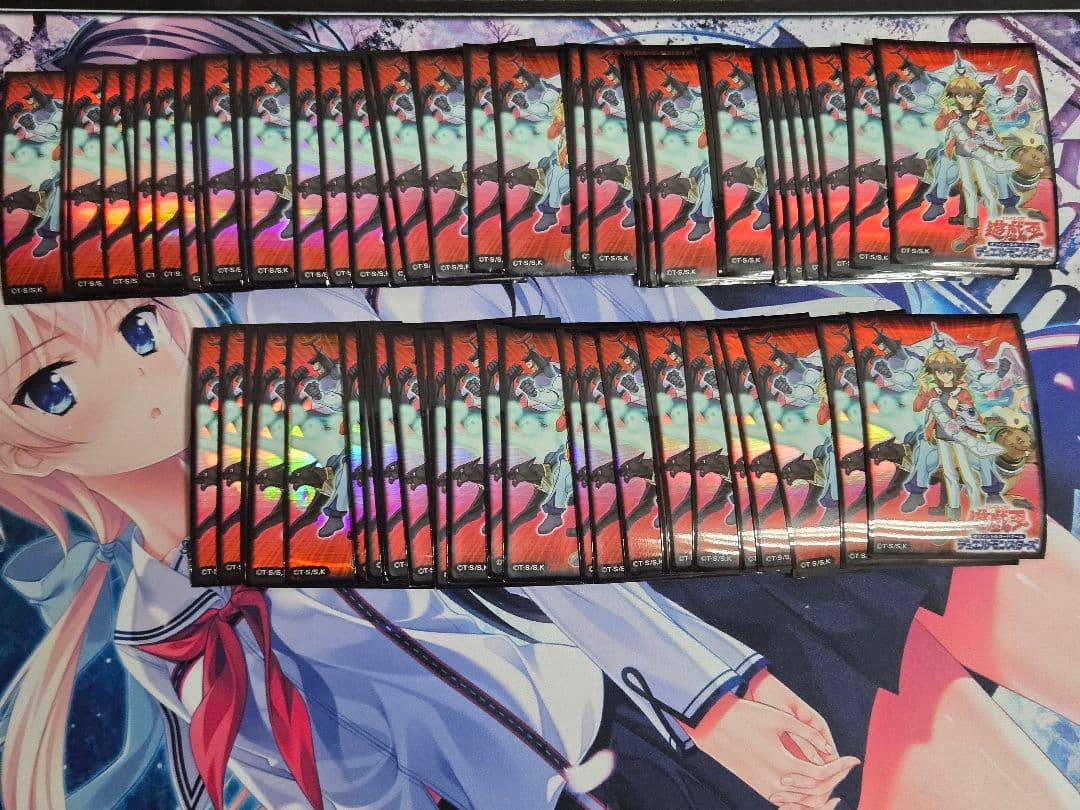 遊戯王 GX 遊城十代 スリーブ 63枚 - メルカリ