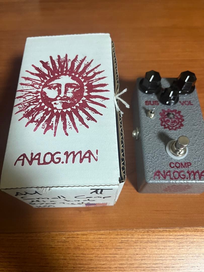 ギター Analog.man small comp Analogman Comprossor Small – Motor City Guitar