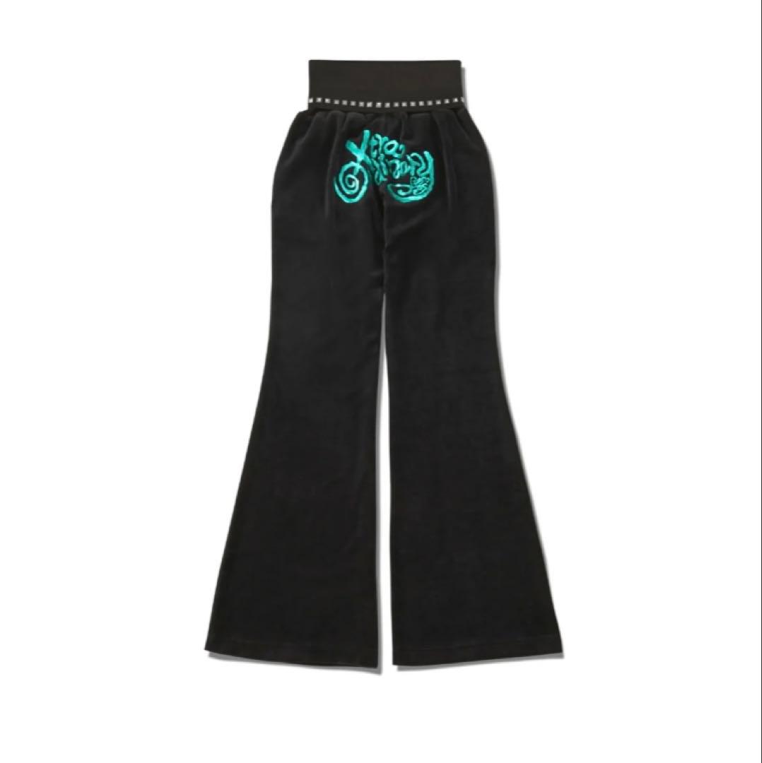 XG Velour Flare Pants 【XSサイズ】 Velour Flare Pants Produced by XG – XGALX OFFICIAL SHOP