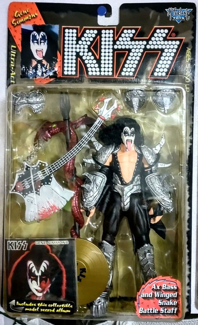フィギュア☆KISS フィギュアKISS 4体セットマクファーレン・バンド