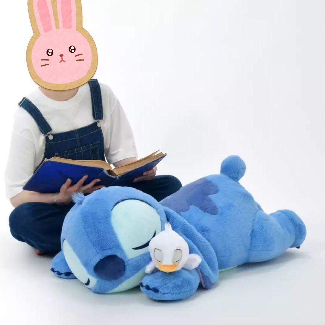 新品 特大 スティッチ ぬいぐるみ スーパービッグ 寝そべり ディズニー