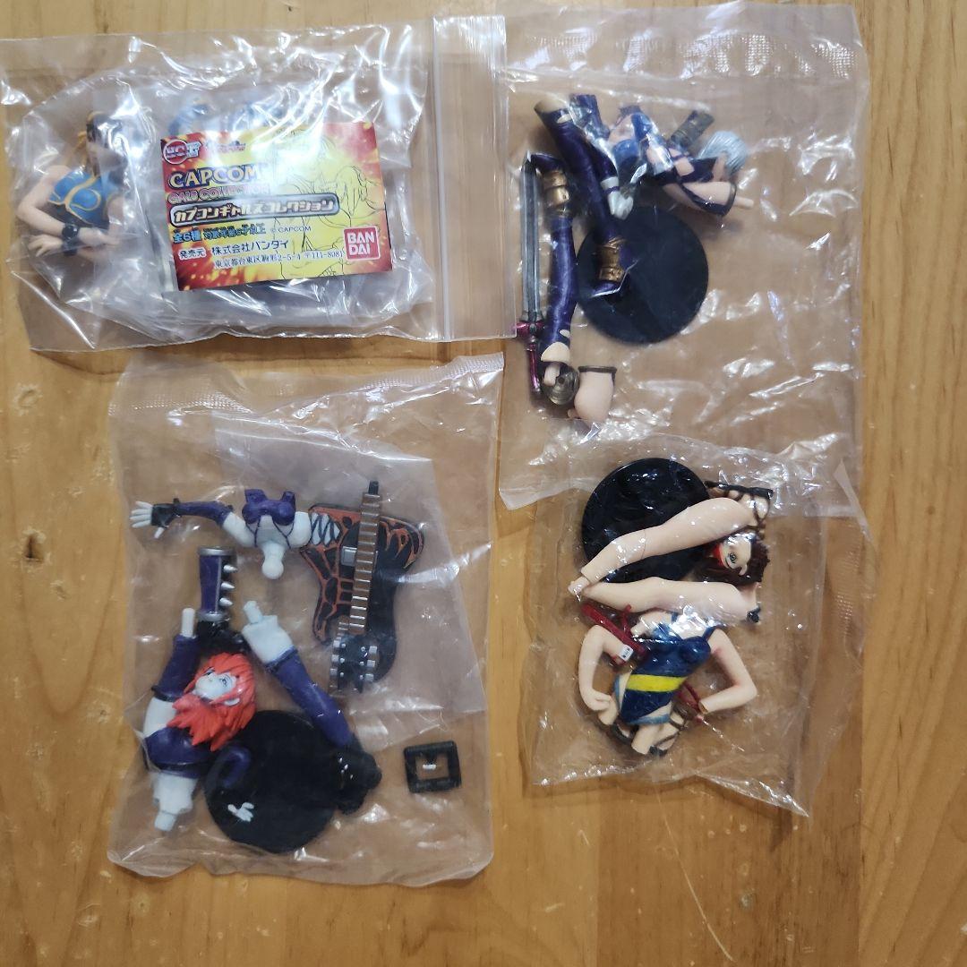 CAPCOM GALS COLLECTION カプコンギャルズコレクション All Set x 6 Capcom Gals Collection Bandai Japan Toys Game Figure