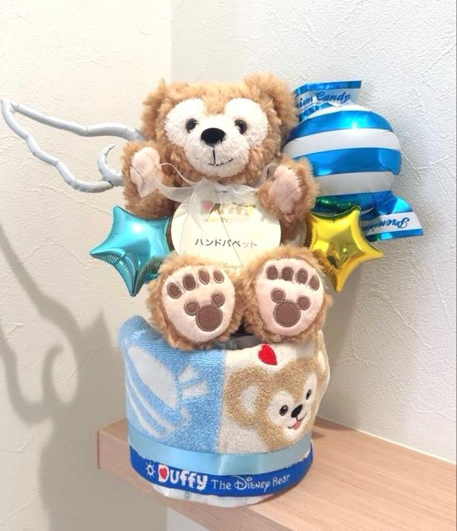 ダッフィー 完成品オムツケーキ 楽天市場】【おむつケーキ ディズニー】ダッフィー シェリーメイ