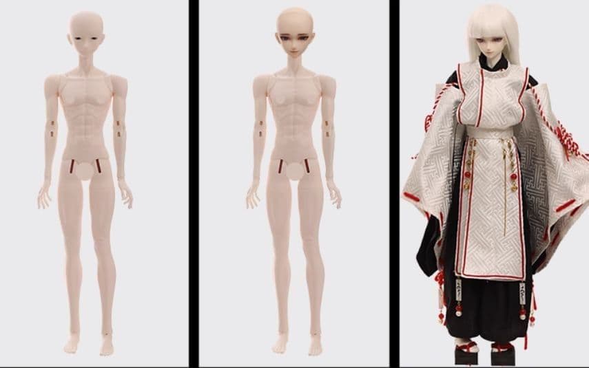 AX500 BJD 1/4 ドール本体 Suzuki 球体関節人形 ハンドメイド - メルカリ