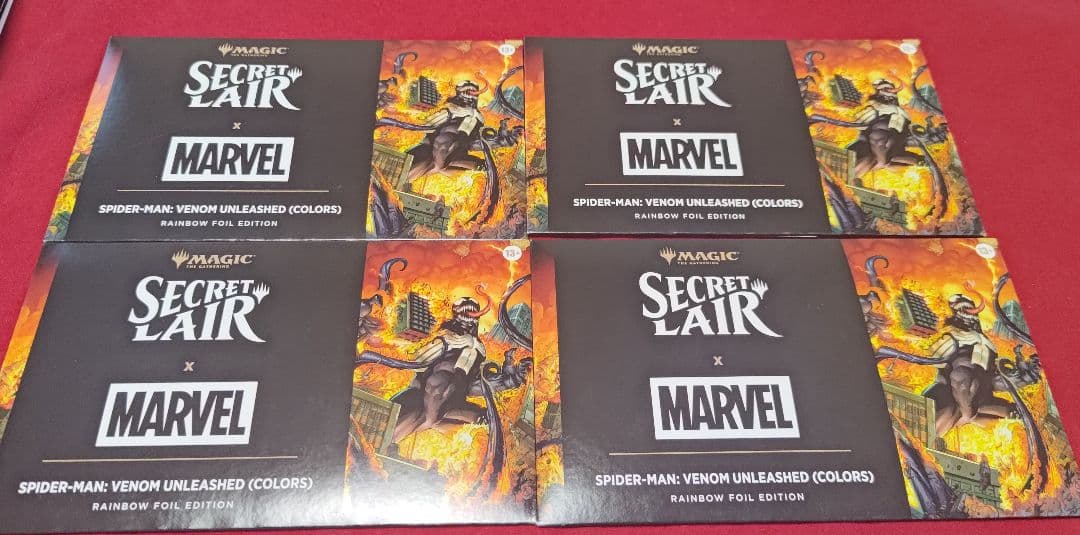 マジック：ザ・ギャザリング Secret Lair Venom Unleashed(Colors) Foil Marvel's Spider-Man: Venom Unleashed (Colors) Foil Edition [Secret