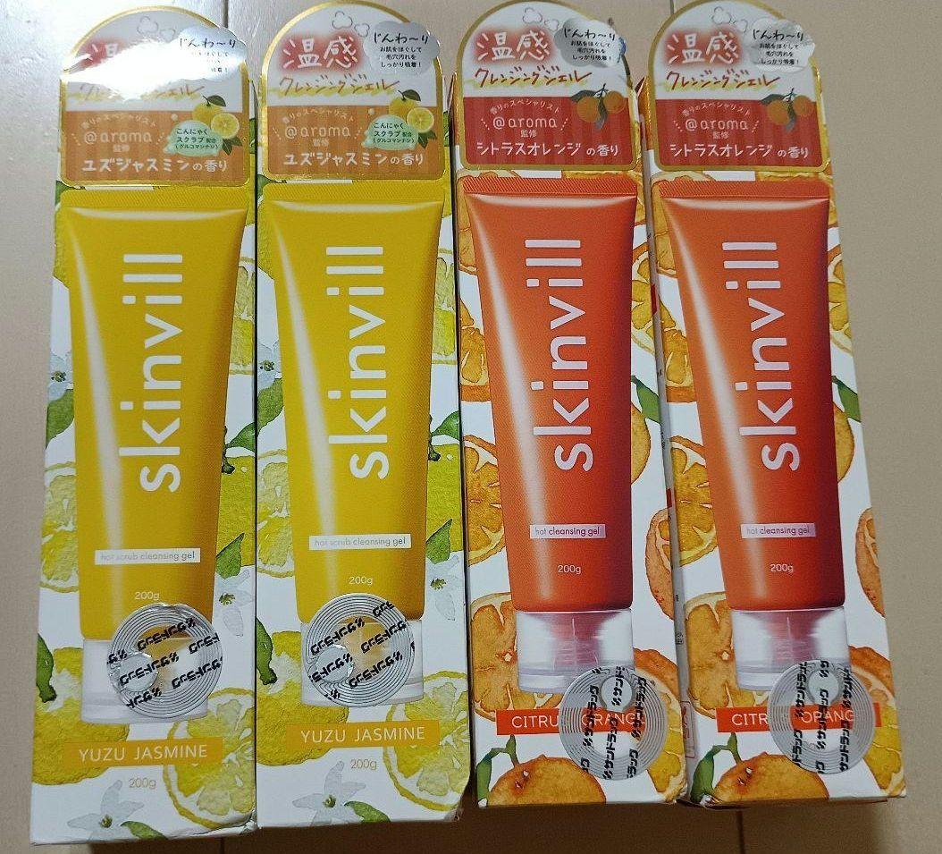 スキンビル ホットクレンジングジェル200g4本セット - メルカリ