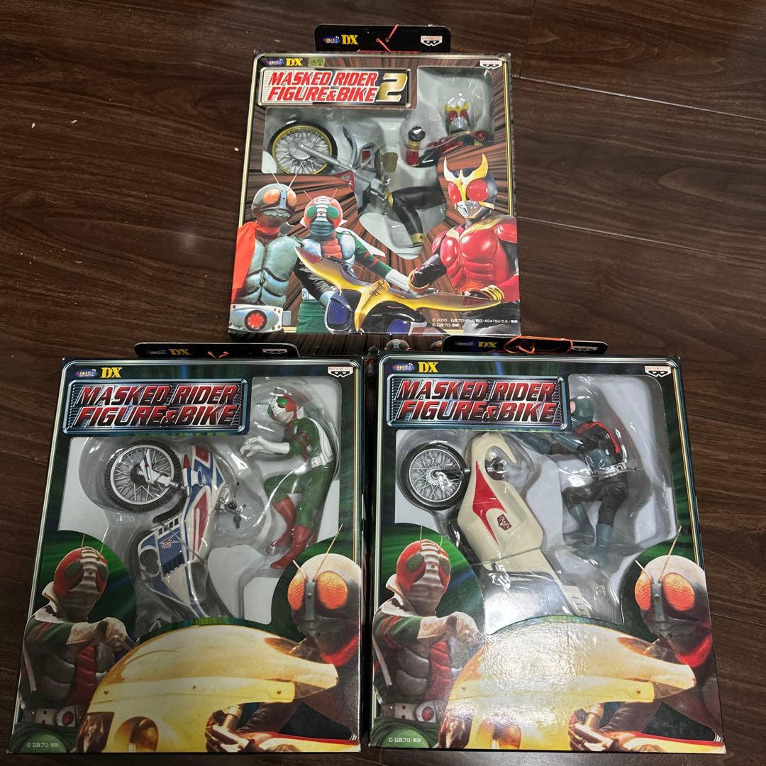 仮面ライダー　フィギュア&バイク　バンプレスト 4点　セット レビュー】 バンダイ 魂ウェブ商店 S.H.Figuarts 仮面ライダーX