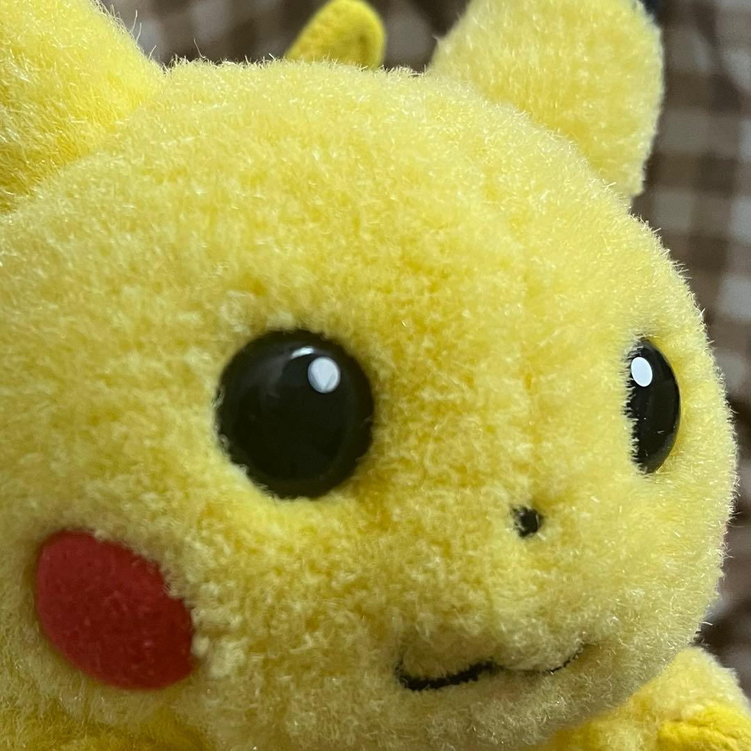 最終値下げ】ピカチュウ 初期 ぬいぐるみ TOMY お腹を押すと音が鳴る