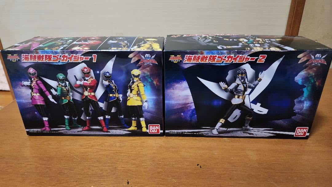 SHODO海賊戦隊ゴーカイジャー1.2 SHODO SUPER 海賊戦隊ゴーカイジャー1【プレミアムバンダイ限定
