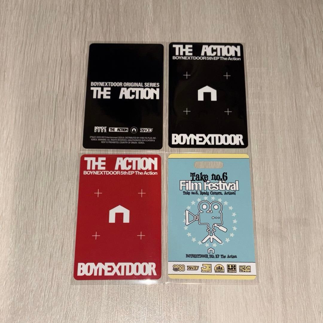 boynextdoor リウ The action トレカ セット - メルカリ