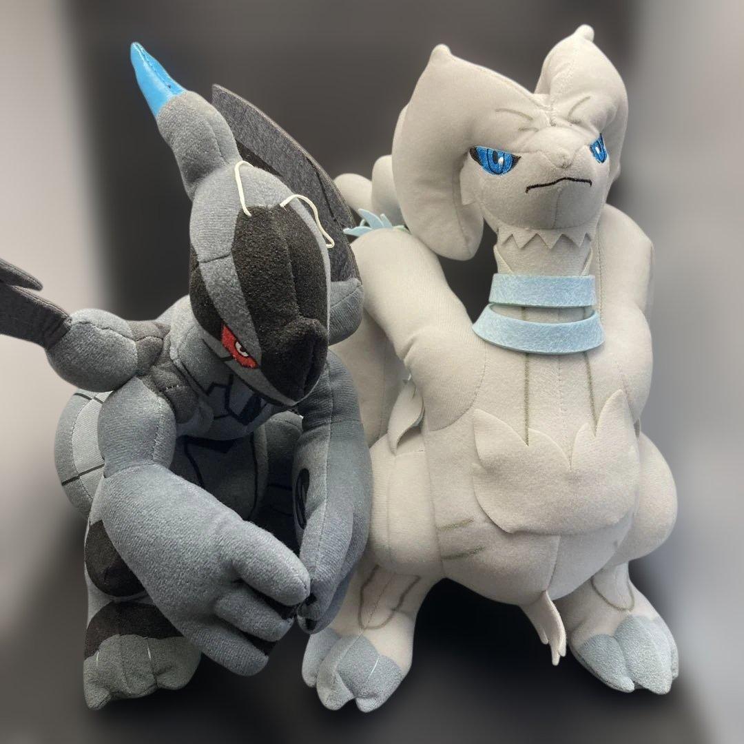 ポケモン BW スーパーDXぬいぐるみ レシラム&ゼクロム バンプレスト
