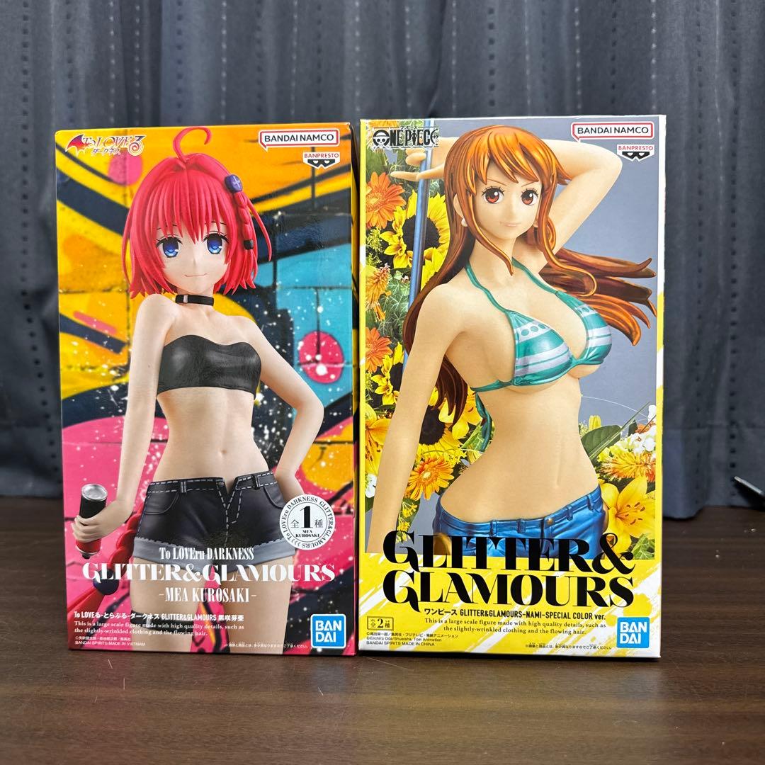 GLITTER&GLAMOURS ナミ 黒咲芽亜 フィギュアセット - メルカリ
