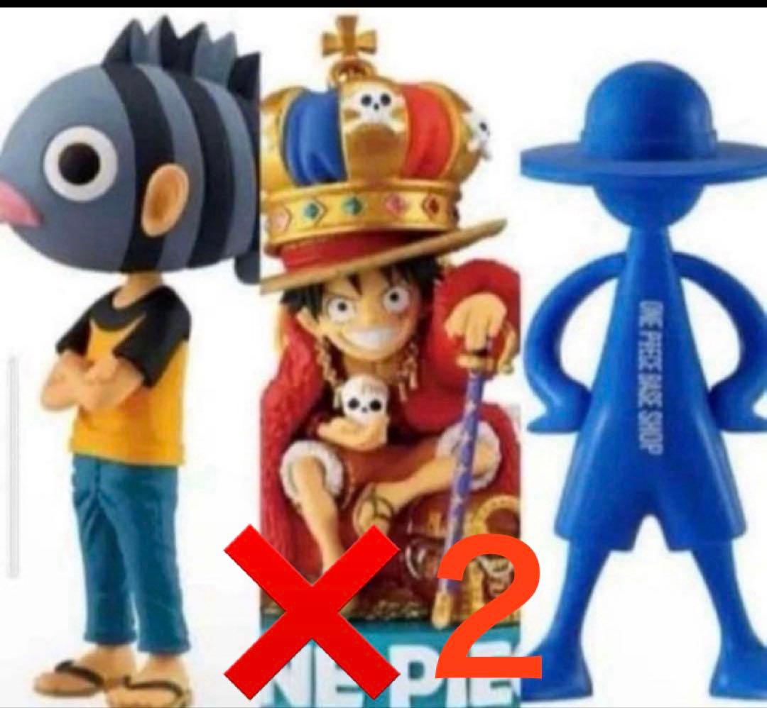 ONEPIECE BASE SHOPワーコレ& LUFFY's 各2個ずつ計6個 - メルカリ