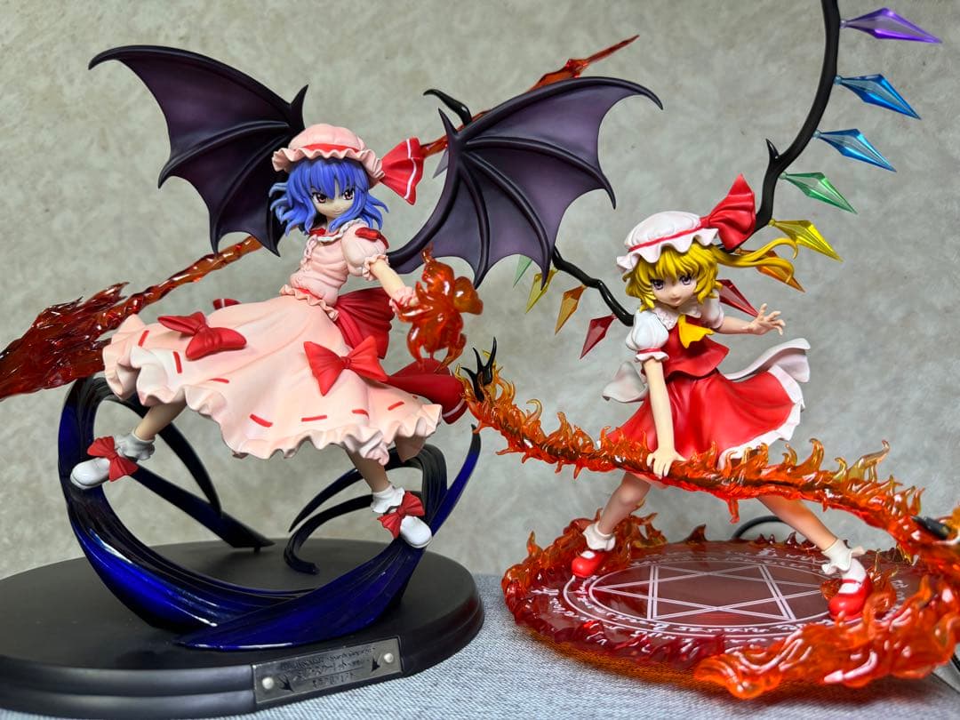 東方 レミリア・フランドール フィギュアセット(箱無し) - メルカリ