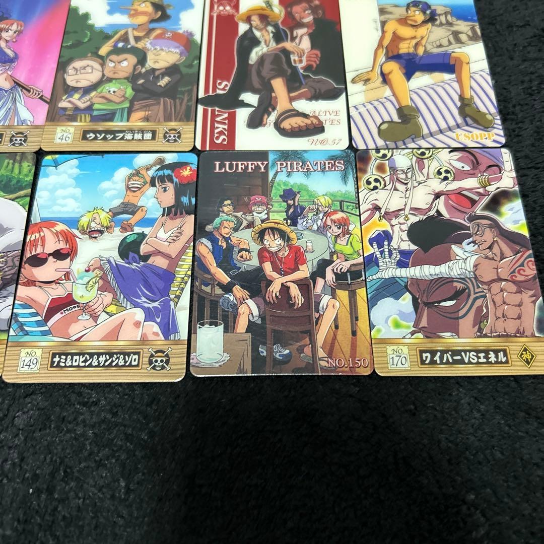 ワンピース one piece 海賊王グミ カード セット - メルカリ